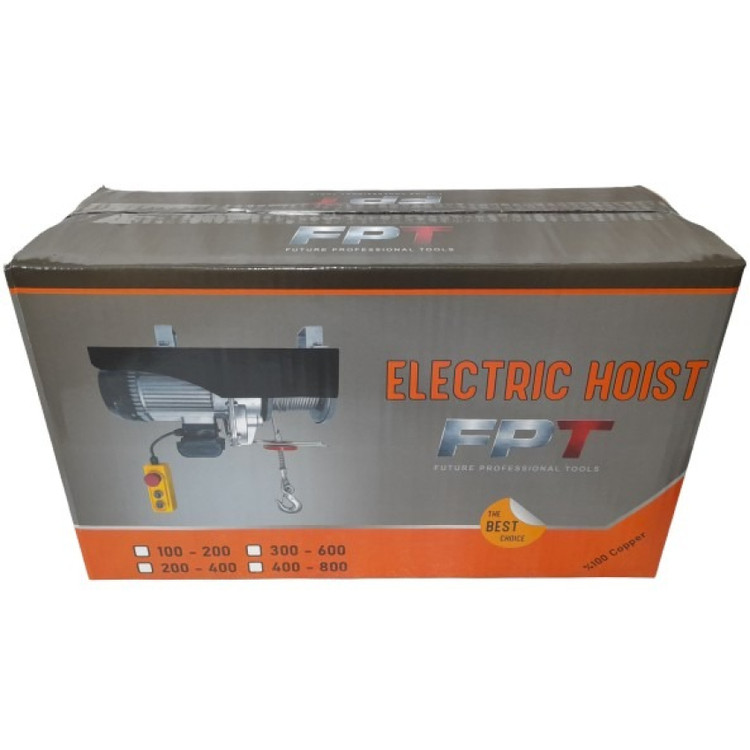 وینچ برقی کارگاهی اف پی تی FPT مدل PA400 طول 25 متر