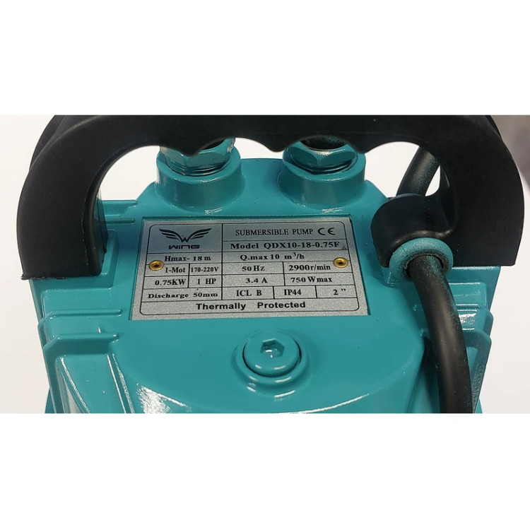 کفکش 2 اینچ 18 متری فلوتردار وینگ مدل WING QDX10-18-0.75F